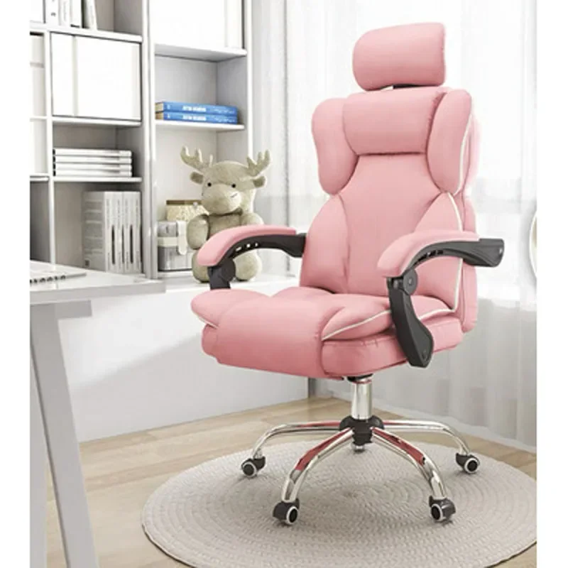 Imagem -05 - Leather Swivel Office Chair Gaming Chair Computer Chair High Back Game Chairs Seat For Office Furniture pu