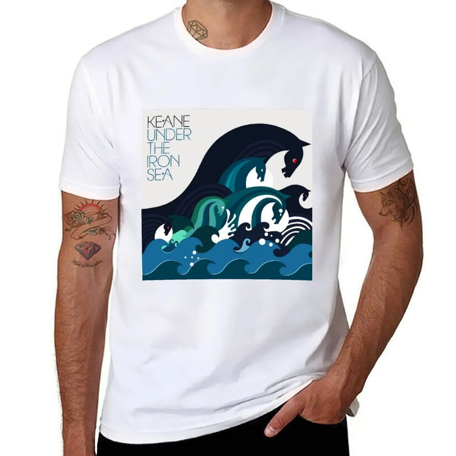 

Keane under the iron sea T-Shirt cotton t shirt pack cotton t shirt man T-Shirt