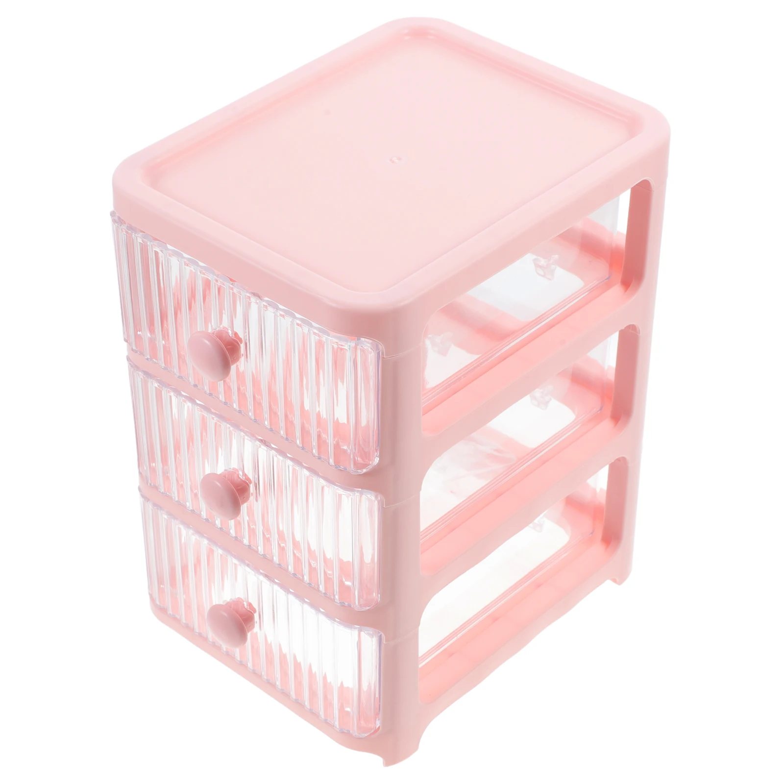 

1pc Multi-layer Drawer Box Desk Organizer Stable Large Capacity Organizer With Drawers Plastic Storage Drawers