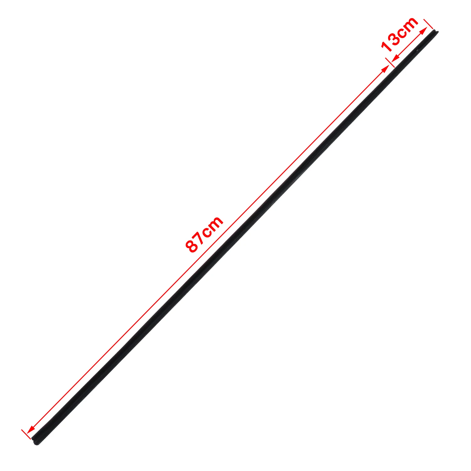 Front + Right + Left Window Glass Rubber Waist Seal Strip Top / Vertical Drain Channel For Land Rover Defender 110 1987 - 2006