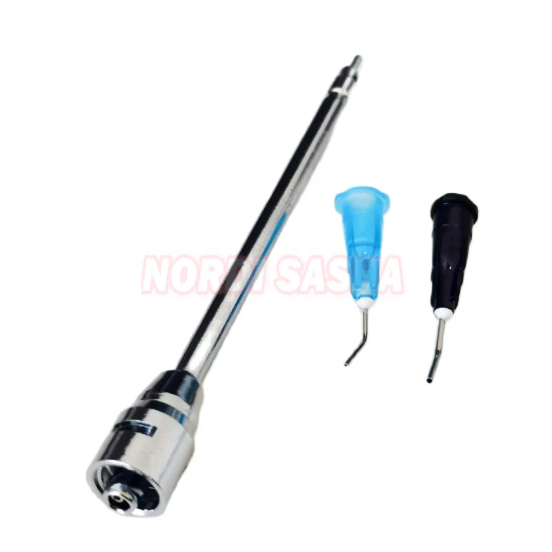 1Set Long/Short Dental Kerr Sybronendo Stropko Style Air Water Syringe Tips with Luer Lock Autoclable Triple-Function Nozzle Gun view 4