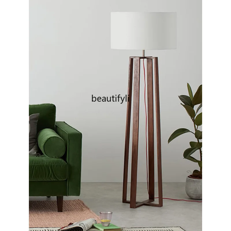 

Solid Wood Floor Lamp Dining Room/Living Room Bedroom Study Floor Lamp