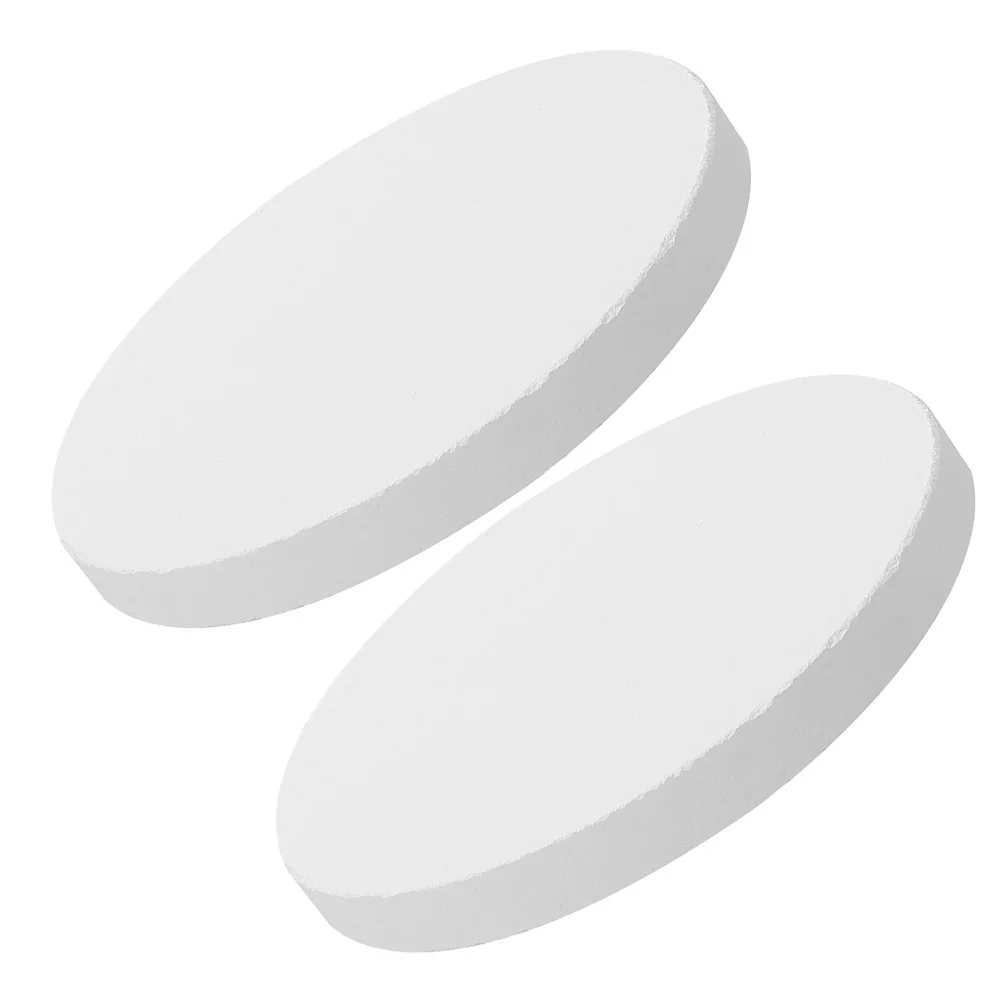 

2 шт. подушечки для печи из оксида алюминия, антипригарные, устойчивые к высоким температурам для обжига керамики 8,5 см, керамические принадлежности для рукоделия, термостойкие