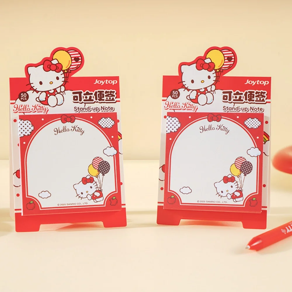 Genuine Sanrio Non Sticky Memo Pad Daydream Stand-Up Note Paper Cute Desk Message Notes for Office Study Planning Use
