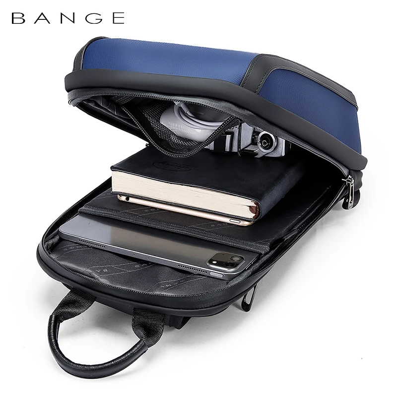 BANGE torba na klatkę piersiowa męskie wielofunkcyjna męskie Oxford Crossbody torby na ramię torby krótka wycieczka Messenger proste eleganckie torba na klatkę piersiowa Pack