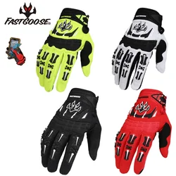 FASTGOOSE-Luvas de Motocross MX para Homens e Mulheres, Downhill Mountain Bike, DH MTB Motorbike Racing Glove, Off-Road Luvas, S-XL, Verão