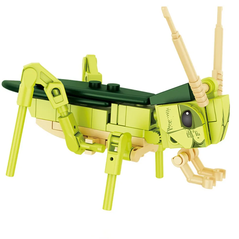 Puzzle Insekt Tiermodell Ameise Bausteine Heuschrecke Libelle Montagemodell Geschenk