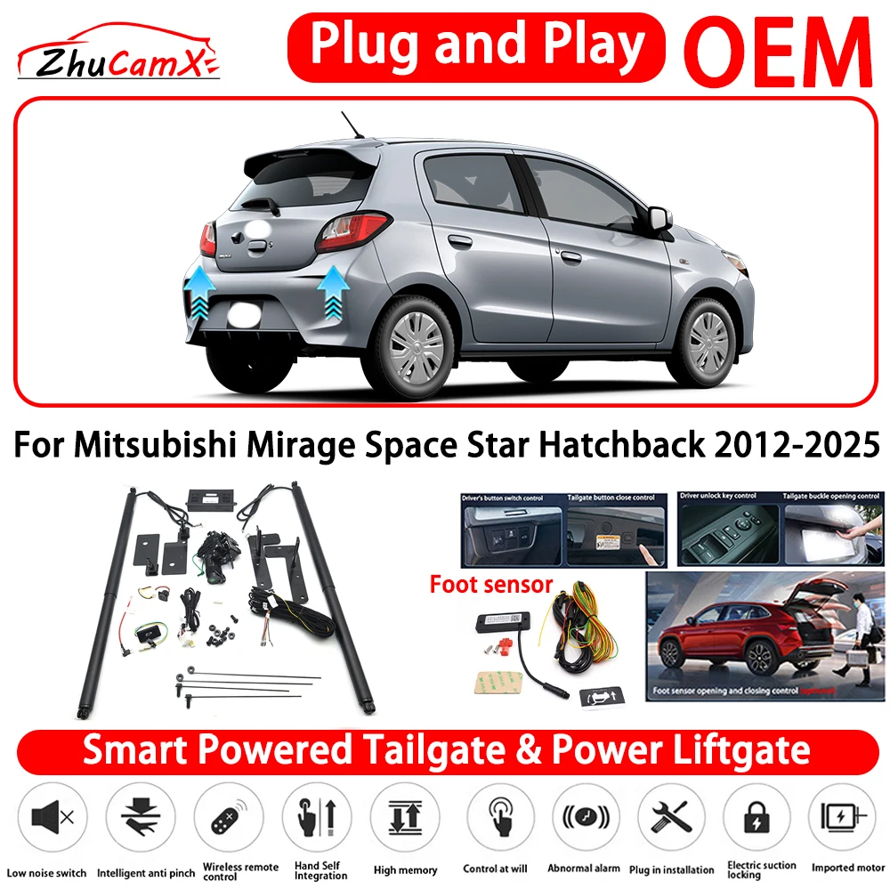for Mitsubishi Mirage Space Star Hatchback 2012-2025 OEM Powered Tailgate Power Liftgate Automatic Rear Trunk Tailgate Actuator