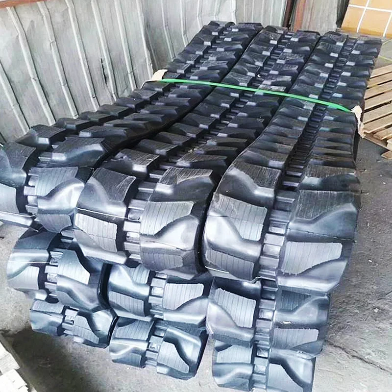 Durable Rubber Tracks Long-lasting Crawler Undercarriage Mini Excavator Parts 230X72X43 300X52.5X74 400X72.5X74 500*53*90