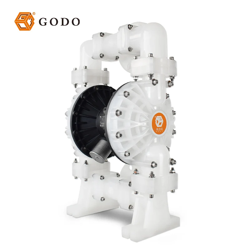 

GODO QBY3-80S High Quality Air Operated Oil Water Transfer Chemical Pneumatic Double Diaphragm Pump