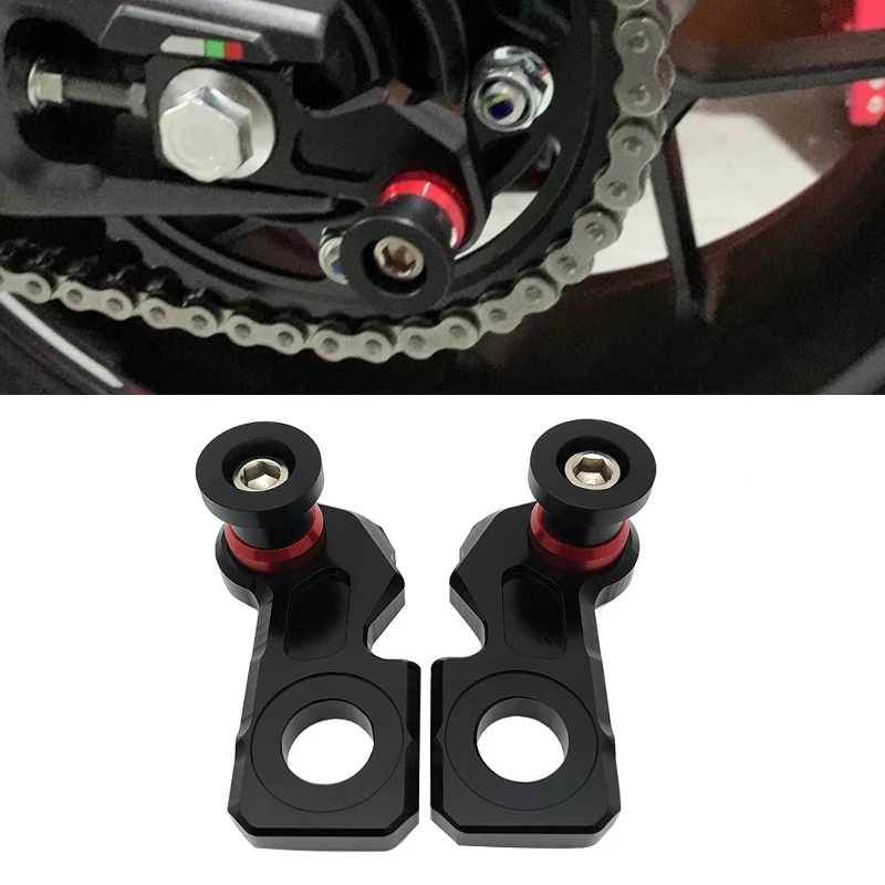 Para honda cb650r cbr650r cbr 650r 650 r cb 650r 2019-2023 motocicleta eixo da roda traseira slider bloco swingarm carretéis suporte parafusos