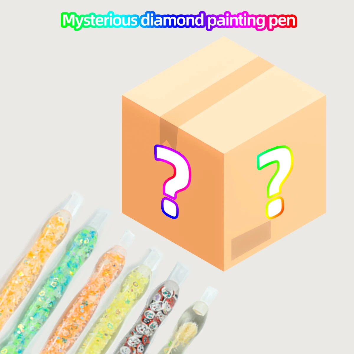 ForeverYoung Mystery Diamond Painting Pen Blind Box – 1 PC Random Resin Pen, Tools for 5D Diamond Art