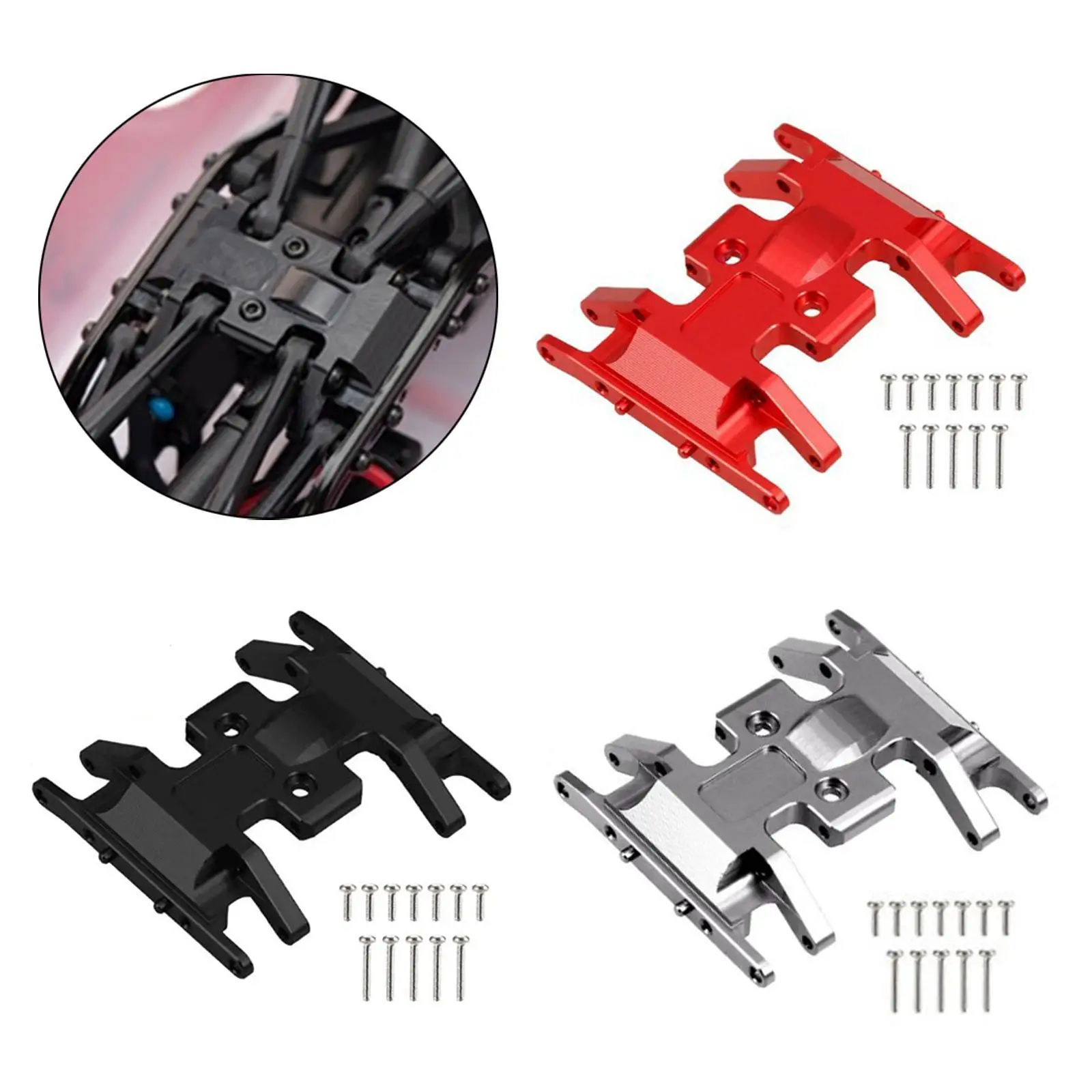 RC Car Motor Base Mount Mini Toys Replacement Display Case Car Chassis for DIY Modified RC Car