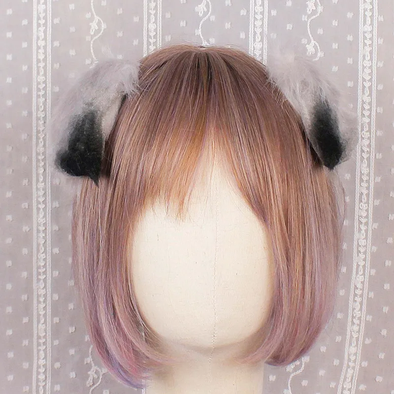 Halloween Cosplay Animal Ears Cat Ears Kig Accessories Original Design Hair Accessories Headbands Hair Clips KC Pure Handmade