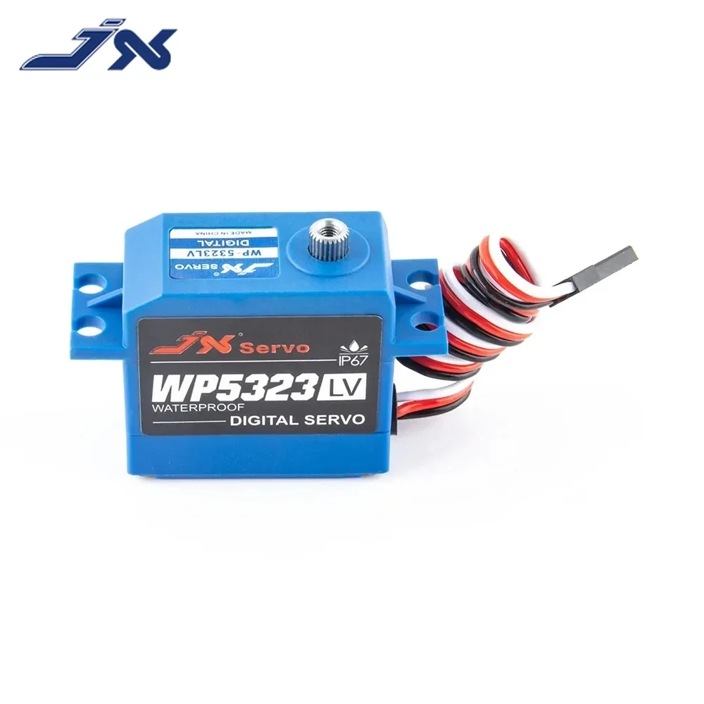 JX WP5323LV 23 kg Servo digitale impermeabile Metal Gear Cuscinetti a sfere doppi 25T ad alta precisione per RC Car Robot Drone