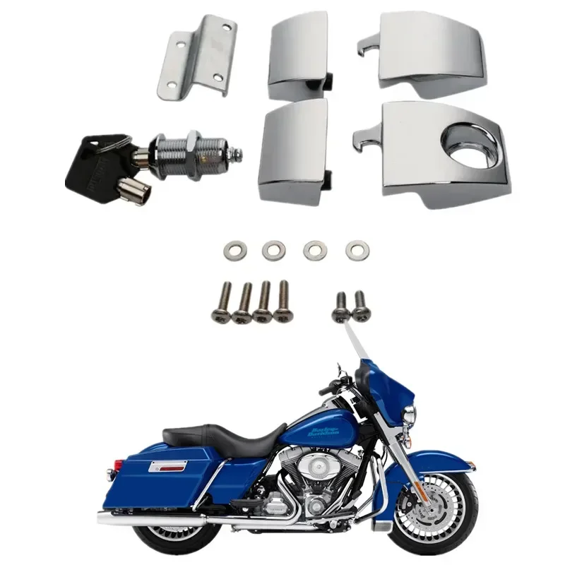 

Запчасти для Мотоциклов Harley Touring Electra Road Street Glide 2006-2013 FLHT FLHR FLHX, фиксаторы для туристических пакетов