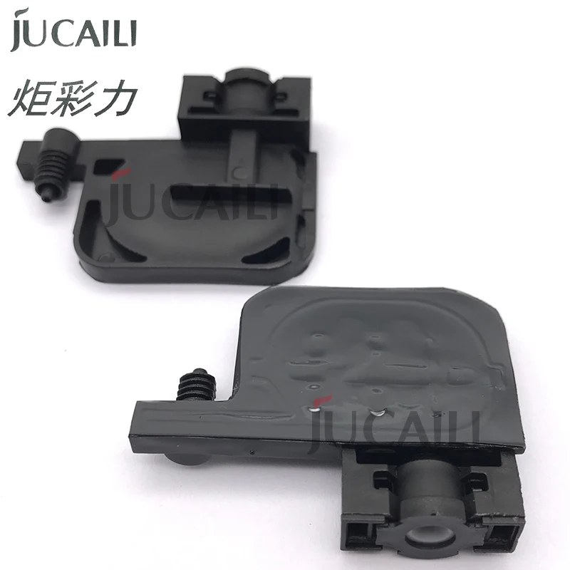 Jucaili 20pcs 에코 솔벤트/UV 스퀘어 헤드 엡손 DX5 xp600 Mutoh Galaxy Allwin 프린터 잉크 덤퍼 용 소형 잉크 댐퍼