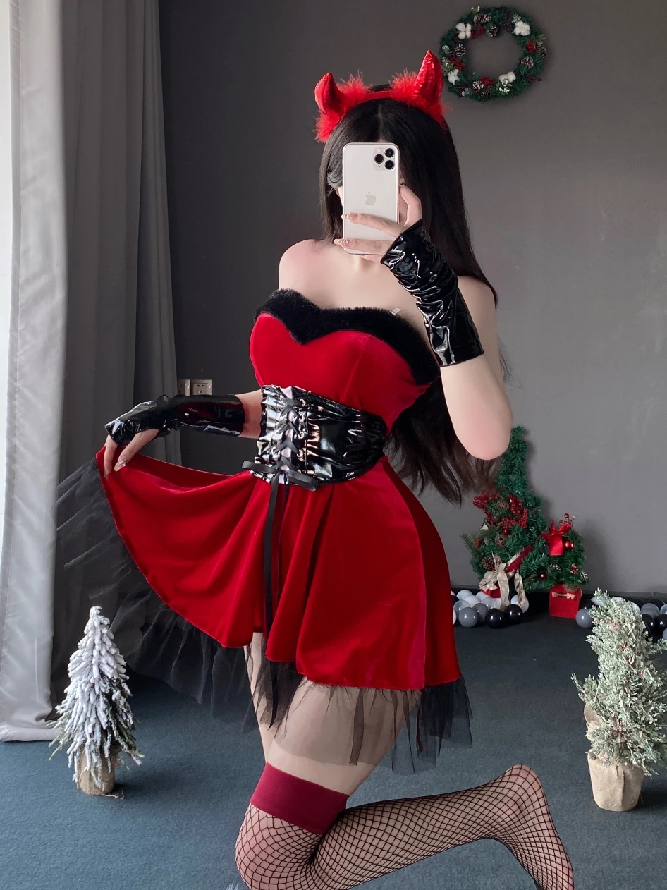 Sexy Halloween Prestatiekostuum Dames Gogo Outfit Podium Bj Kraag Cisas Set Bar Girl T Prestatiekleding