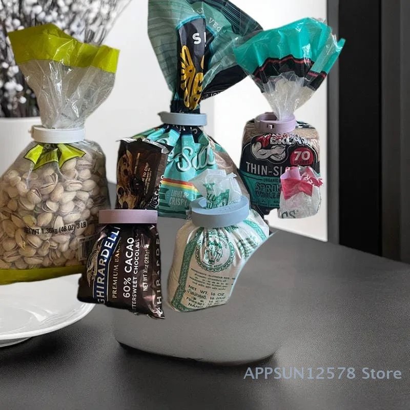 

Snack Bag Clips for Sealing, Durable Plastic Food Storage Keep-Fresh Clips