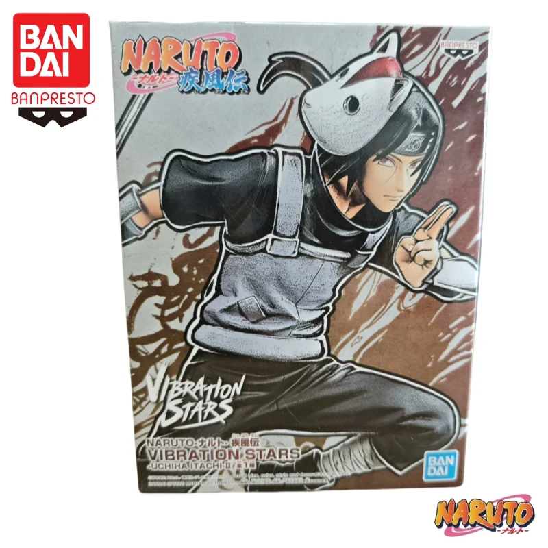 

In Stock Bandai Banpresto Original Naruto Vibration Stars Uchiha Itachi Model Doll Brand New Boxed Action Figure Figurine