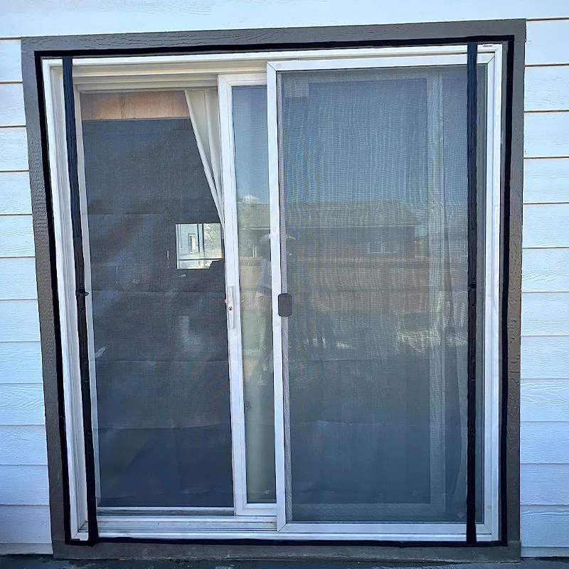 Magnetic Screen Doors Mosquito Net Anti Fly Insect Door Mesh Customized Sized Mosquito Screen Curtain Insect-Proof Invisible Net