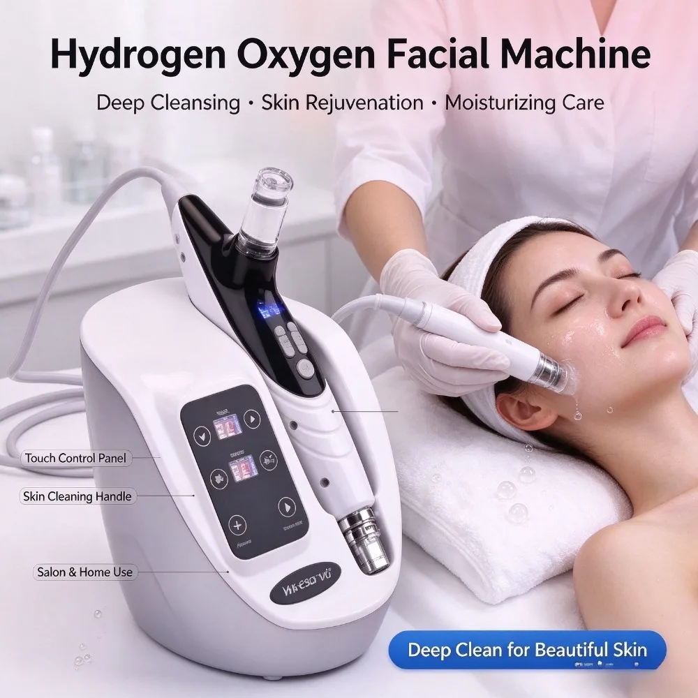 Home Use Needle-Free Anti-Aging Meso Microcurrent Facial Mesotherapy Machine 10 Speed Levels Self-Clean