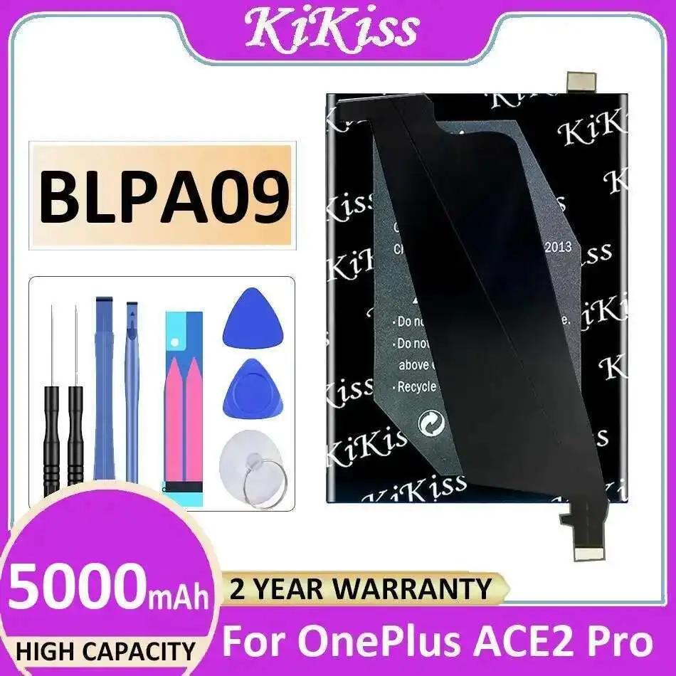 

5000Mah BLPA09 For Oneplus ACE2 Pro Lightweight Mobile Phone Battery