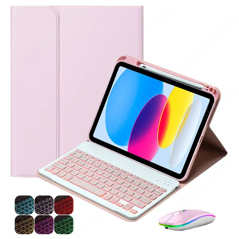 

For iPad 10th Generation Case Keyboard For iPad Pro 11 2022 2020 2021 Air 5th 4th 3th 2th Gen 10.2 10.9 11 inch Keyboard Teclado