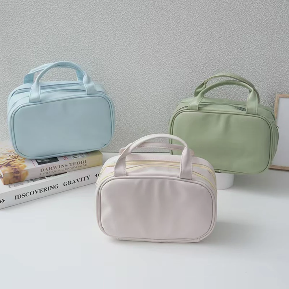 Portable Travel cosmetic bag Women Makeup Bag Large-Capacity Bath Wash Bags Multifunction Waterproof Storage Case