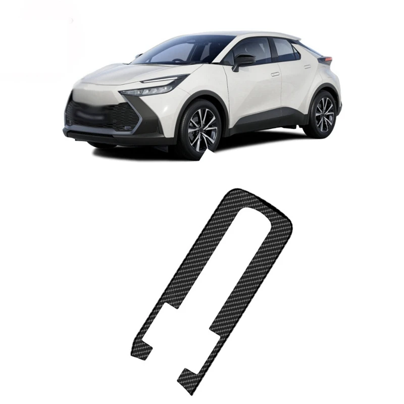 Super Sale For Toyota CHR 2024 2025 Car Center Console Steering Wheel Sticker AC Frame Gear Shift Panel Cover Trim