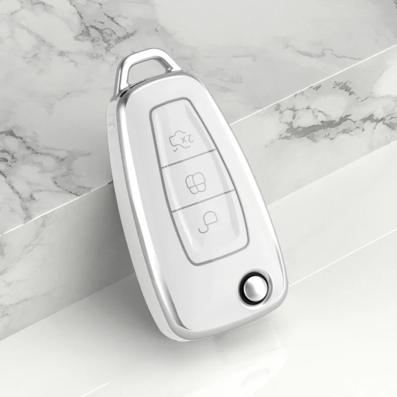 

TPU Car Remote Key Case Cover Protect Shell For Ford Focus 4 C-Max S-Max ST Galaxy Mondeo Ranger Transit Tourneo Ecosport Kuga
