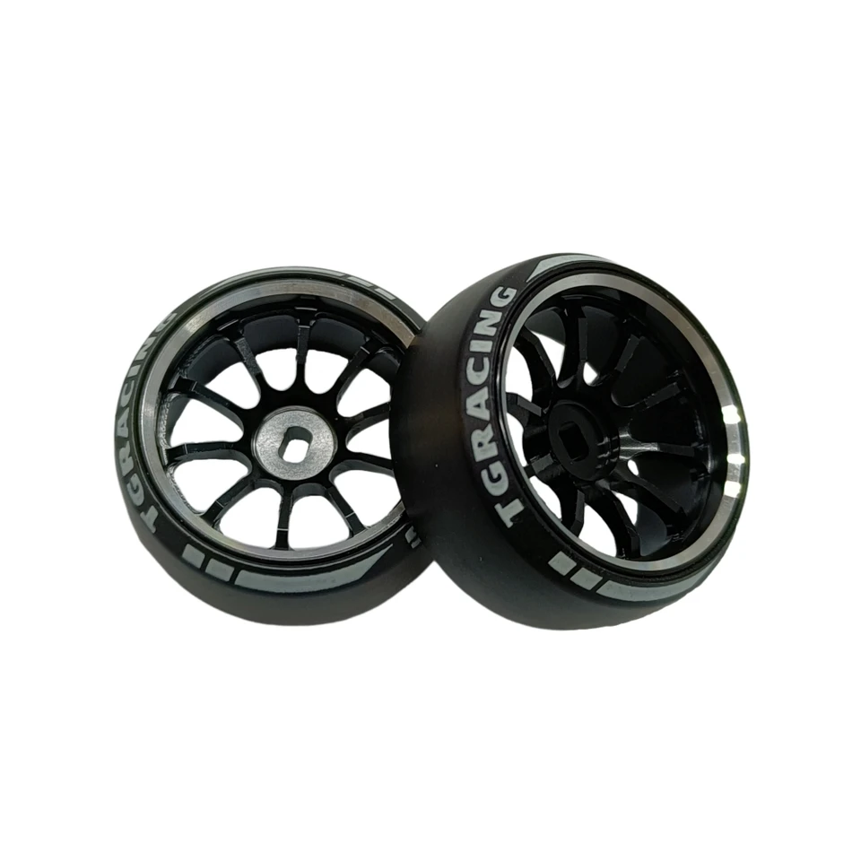 TG Racing 1/24 1/28 ミニッツ AWD CNC メタルホイール ドリフトタイヤ