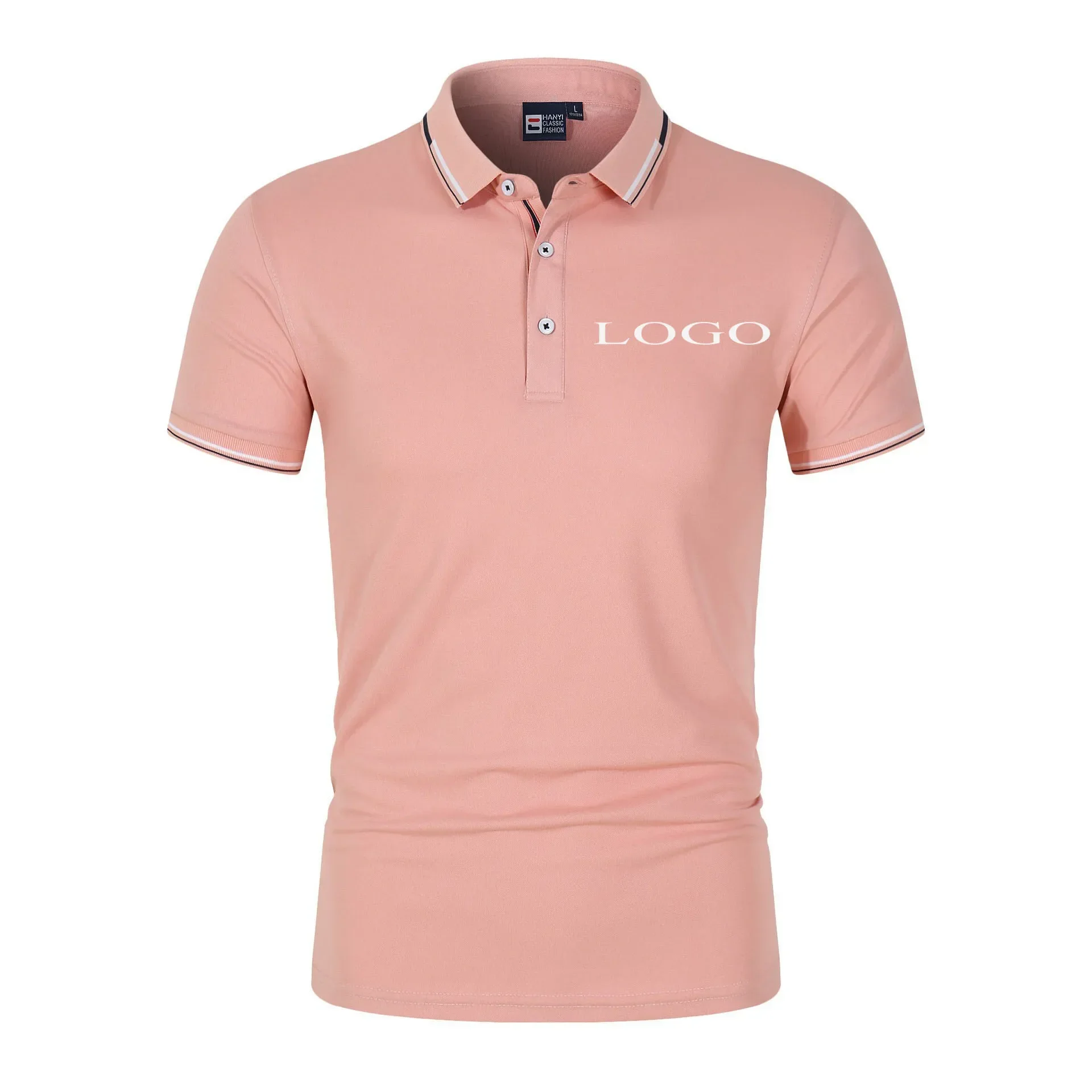Your Own Design Brand Logo/Picture Personalized Custom Anywhere Men Women DIY Polo shirt Clothing EU size high-end gifts