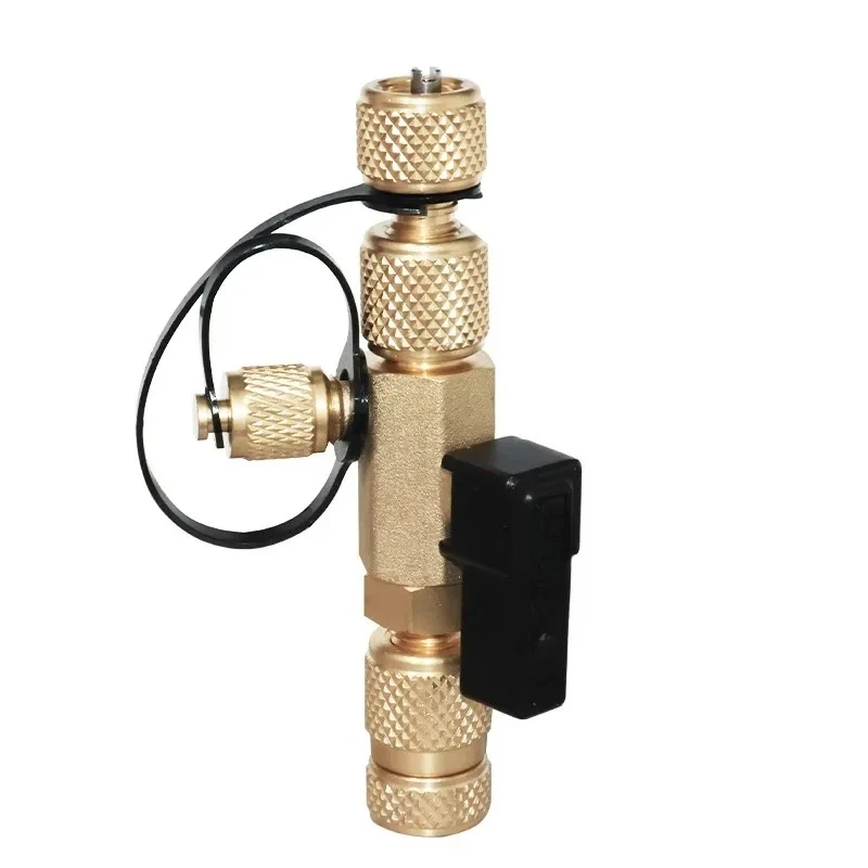 VCR1 Air Conditioner Valve Core Disassembly Tool Refrigeration Fluoride Valve Core Remover Wrench Head