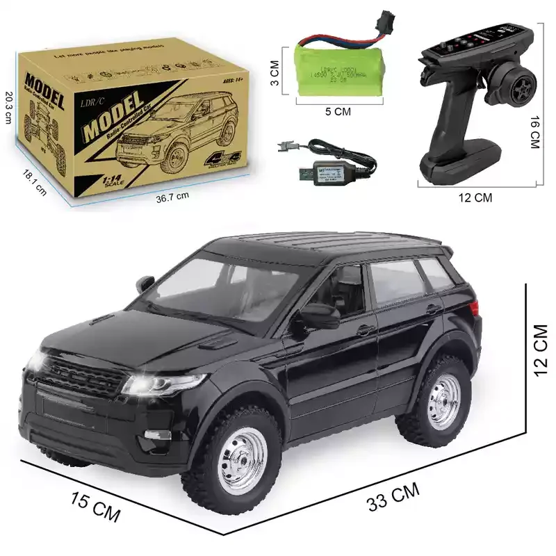 1/14 LDRC LD1299 Land Rover rc car off road 4x4 rc cars high speed