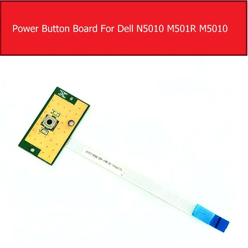 Genuine On/Off Power Board For Dell N5010 M501R M5010 Power  button Jack Board Replacement 50.4HH05.001 50.4HH05.101