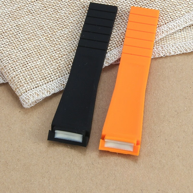 Для Rolex Yacht-Master Submariner Datejust Премиум силиконовый ремешок для часов складная застежка устойчивая к поту легкие аксессуары 20 21 мм