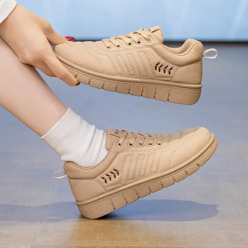 * ربيع الخريف جديد جولة تو الدانتيل يصل أحذية رياضية غير رسمية مريحة عصرية ومثيرة الساخن بيع أحذية مفلكنة للنساء