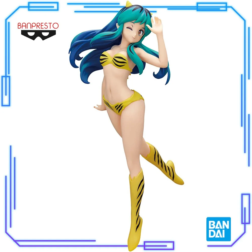 

В наличии Bandai, оригинальная аниме Banpresto, блестящая и гламурная коллекция Lum and Bestie Vol.3 Lamu, 22 см, модель игрушечных фигурок