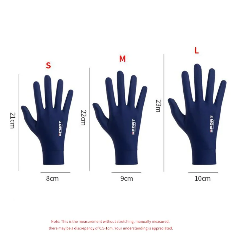 Summer UV Protection Gloves, Non-Slip Touchscreen Gloves For Men Women Breathable Gloves For Driving Cycle Riding Climbing