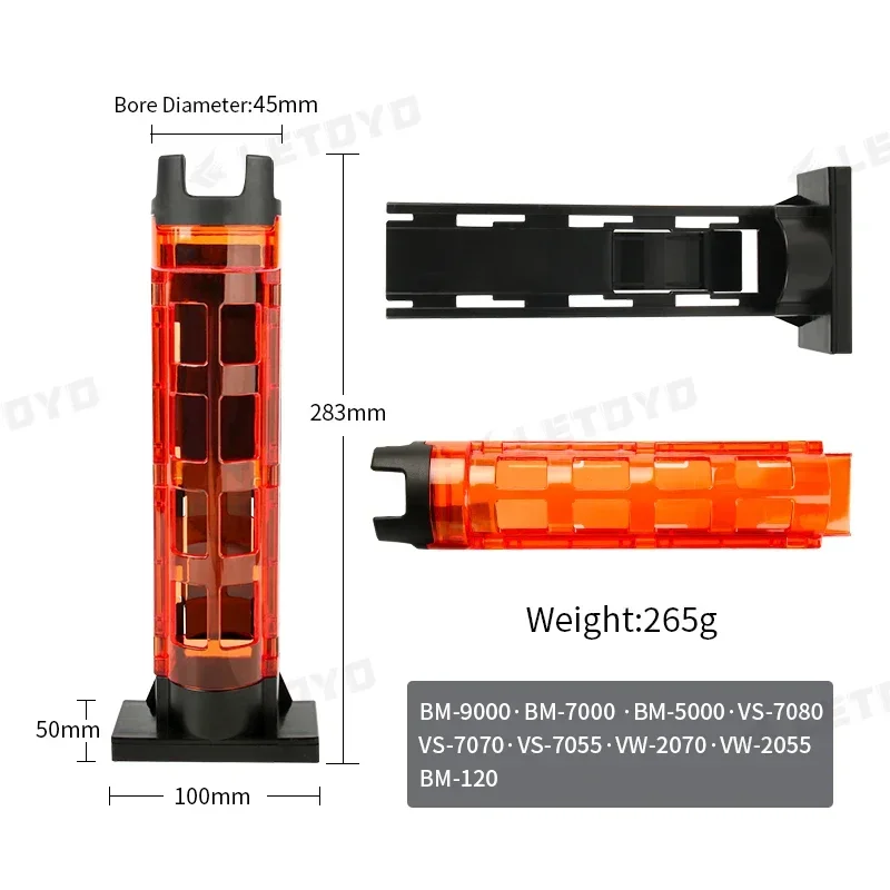 Fishing Box Rod Stand Fishing Box Rod Barrel Holder Fishing Box Pole Accessories Suit For Opass Meiho Versus Daiwa