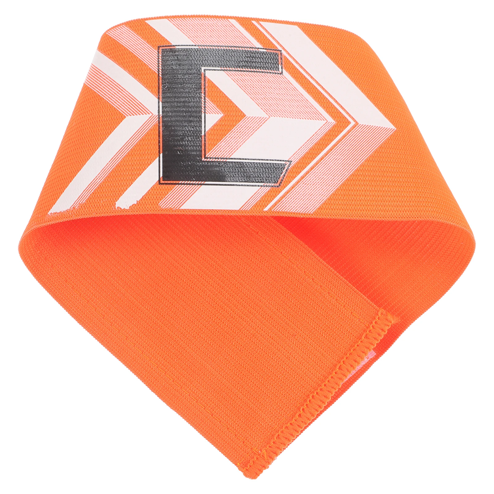 

Football Captain Orange Adjustable Elastic Wear-resistant Bands Soccer Team Armbands for Soccer Leaders