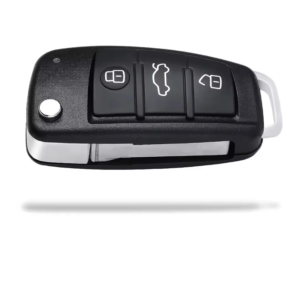 KEYECU IYZ3314 4F0837220R 4F0837220M 4F0837220T Flip Remote Key Fob for Audi A6 S6 Q7 2004‑2015 315MHz 434MHz 868MHz 8E Chip view 5
