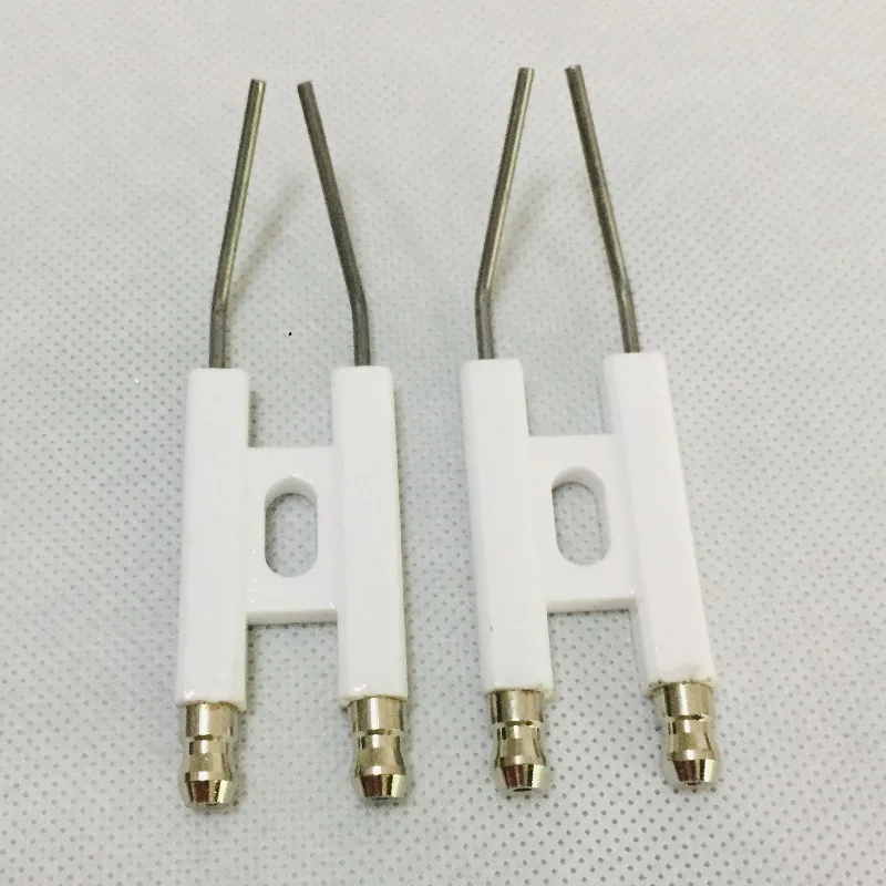 Électrodes de ville de type H pour Eva à huile BT10, électrode en céramique, double broche