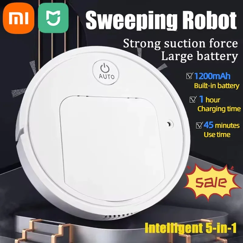 Xiaomi MIJIA 5-In-1 Sweeping Robot Mopping And Vacuuming Strong Cleaning Air Purification Spray Humidification Smart RC Robot