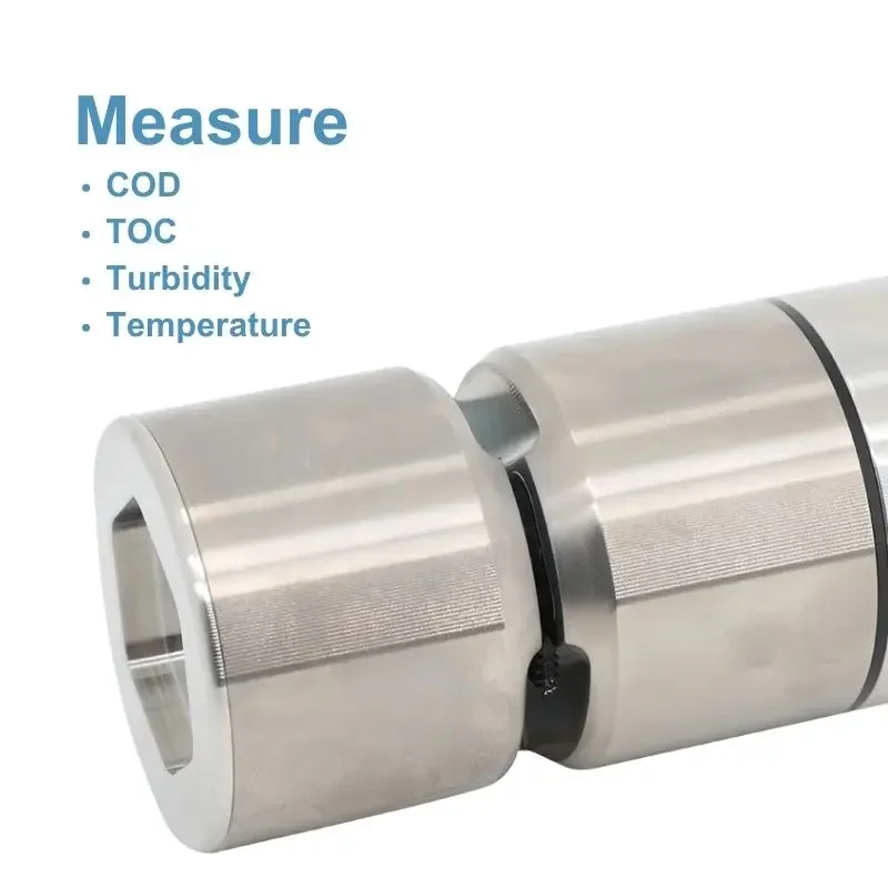 NEW 4 in 1 Digital Industrial Self-Cleaning COD TOC BOD Turbidity Sensor High Range With RS485 UV254 Features for Sewage Treatme