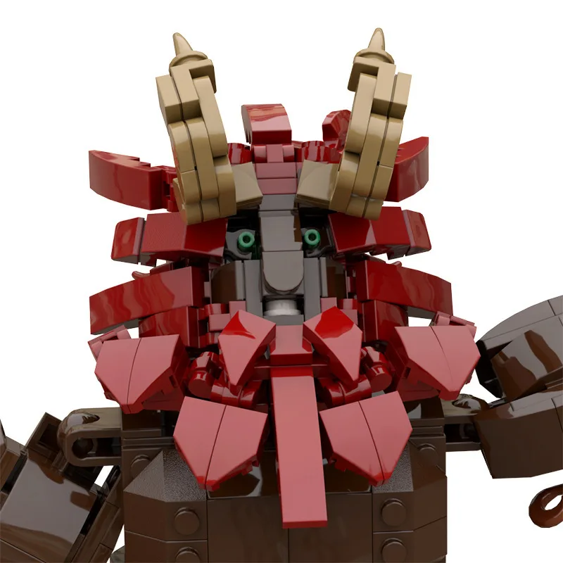MOC Legend of The Wilderness Breath Centaur Building Block Model Boy Gift Puzzle Collage Bricks Toy
