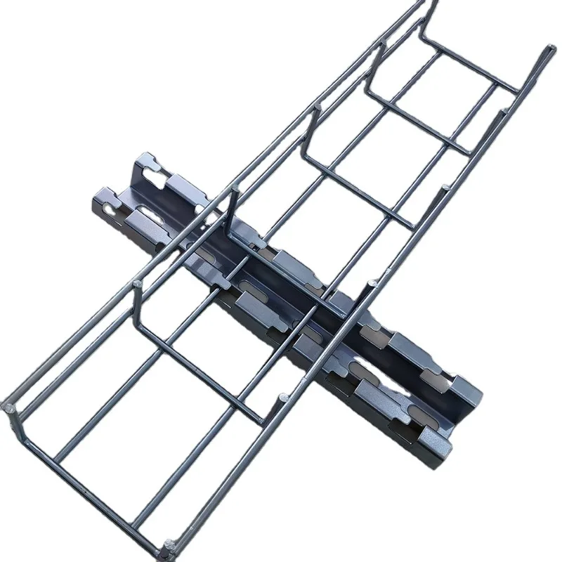 Stainless steel cable trough aluminum ladder powder coated perforated wire mesh and bridge cable tray