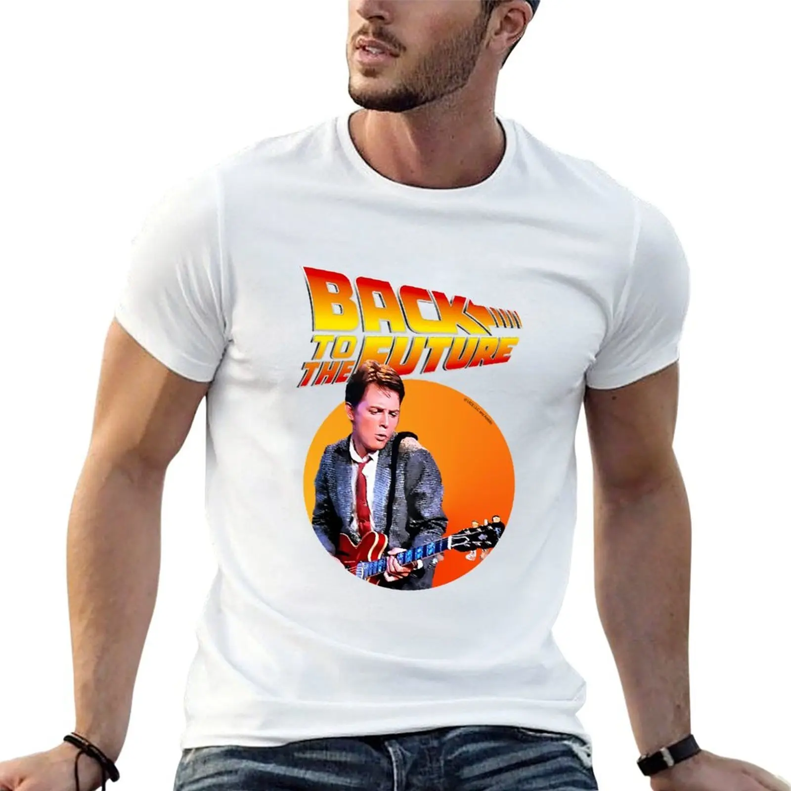 

Marty McFly B. Good T-Shirt man t shirt cotton high quality anime t shirts oversize T-Shirt