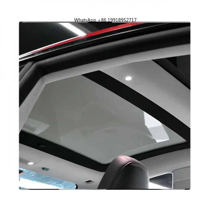 

Factory Hot Selling Lursk Interior Accessories Voice Controlled Electric Sunsh Electric Glass Roof Customiz Starry Sky Roof for